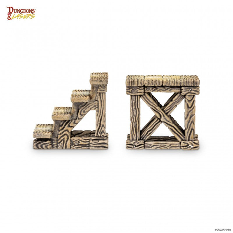 Archon Studio Dungeons and Lasers: Stairs Pack (D&L: Expansion Sets) | 5901414673116