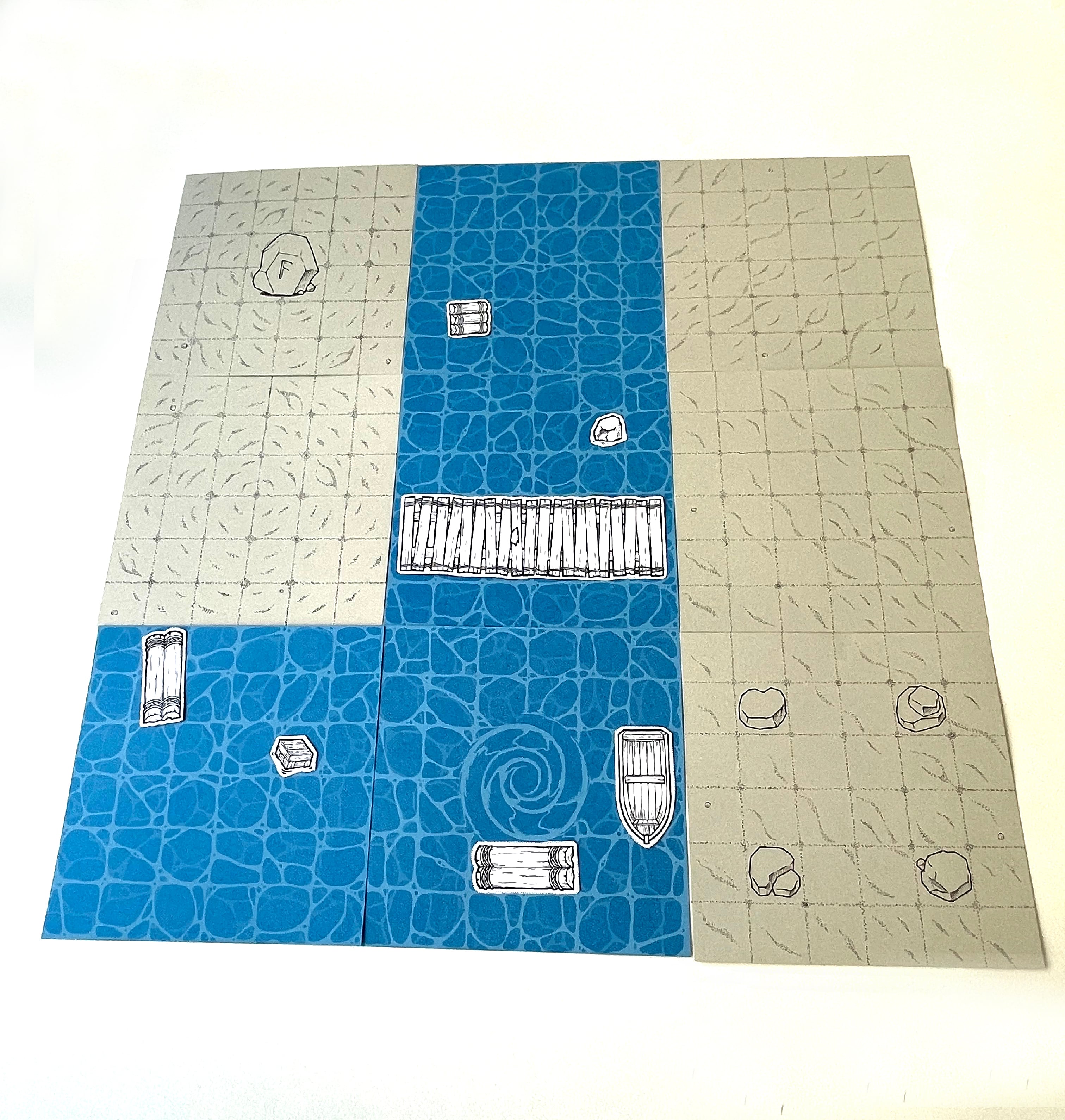 New Games Order Dungeon Origami Blue and Grey | 4562365270888