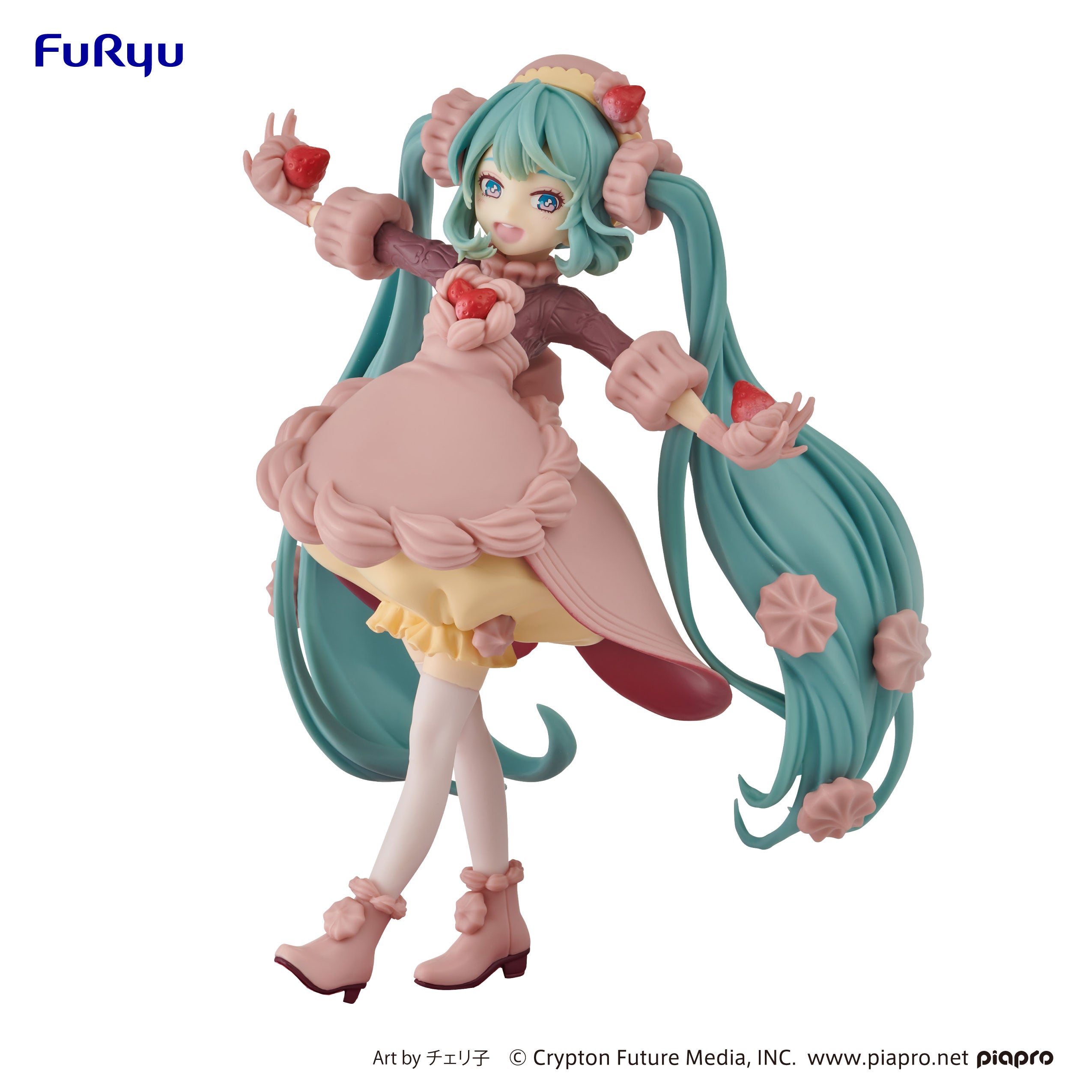 FURYU Corporation Hatsune Miku SweetSweets Series Figure -Strawberry Chocolate Short-(re-run) | 4582655073081