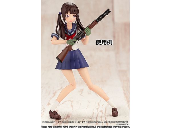 TomyTec Little Armory LAOP15 Glove 2 for SOUSAI SHOJO TEIEN Revolver set Green | 4543736326748