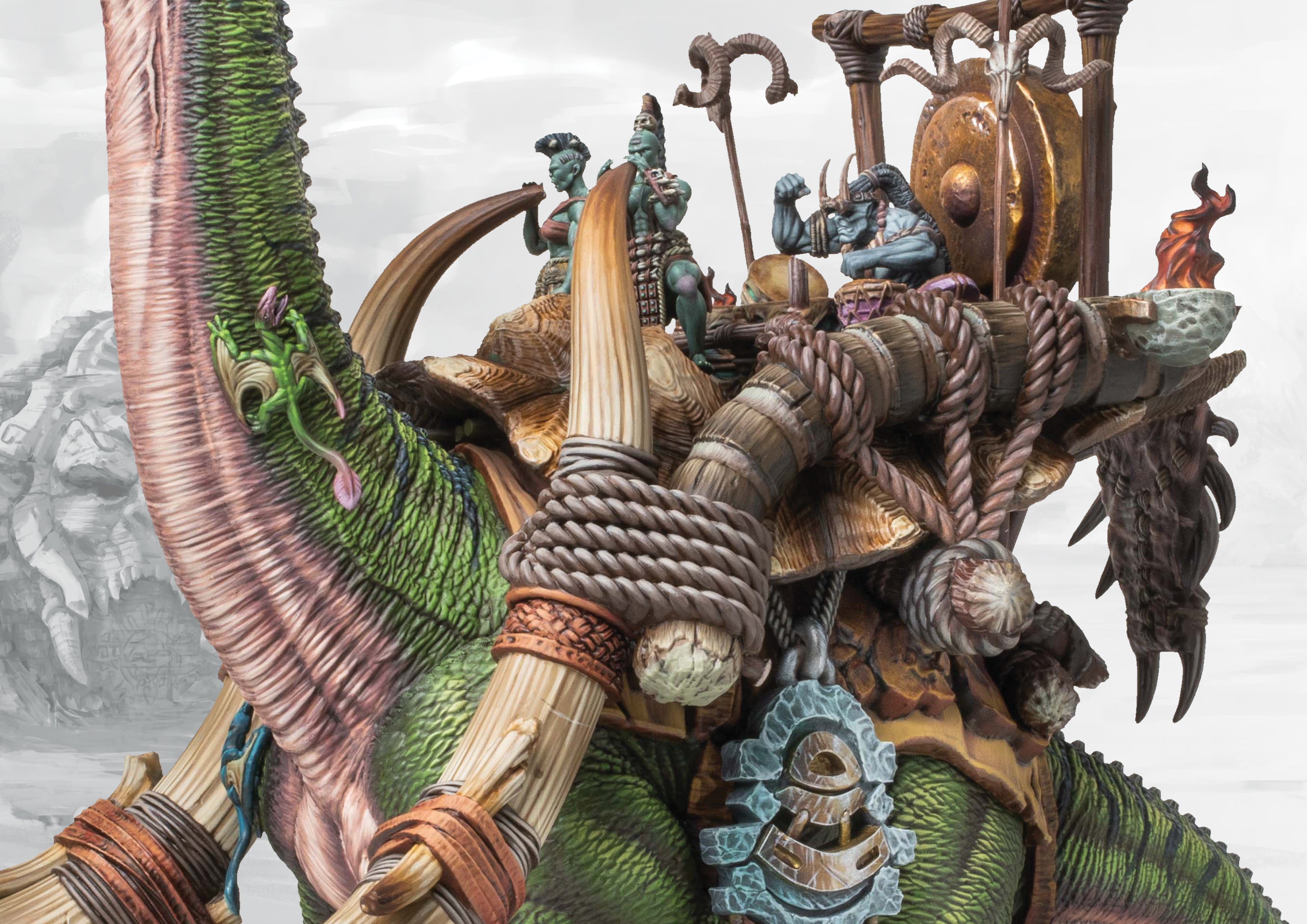 Conquest, W’adrhun - Drum Beast Bundle (PBW1027) **PRE PURCHASE | 5213009015837