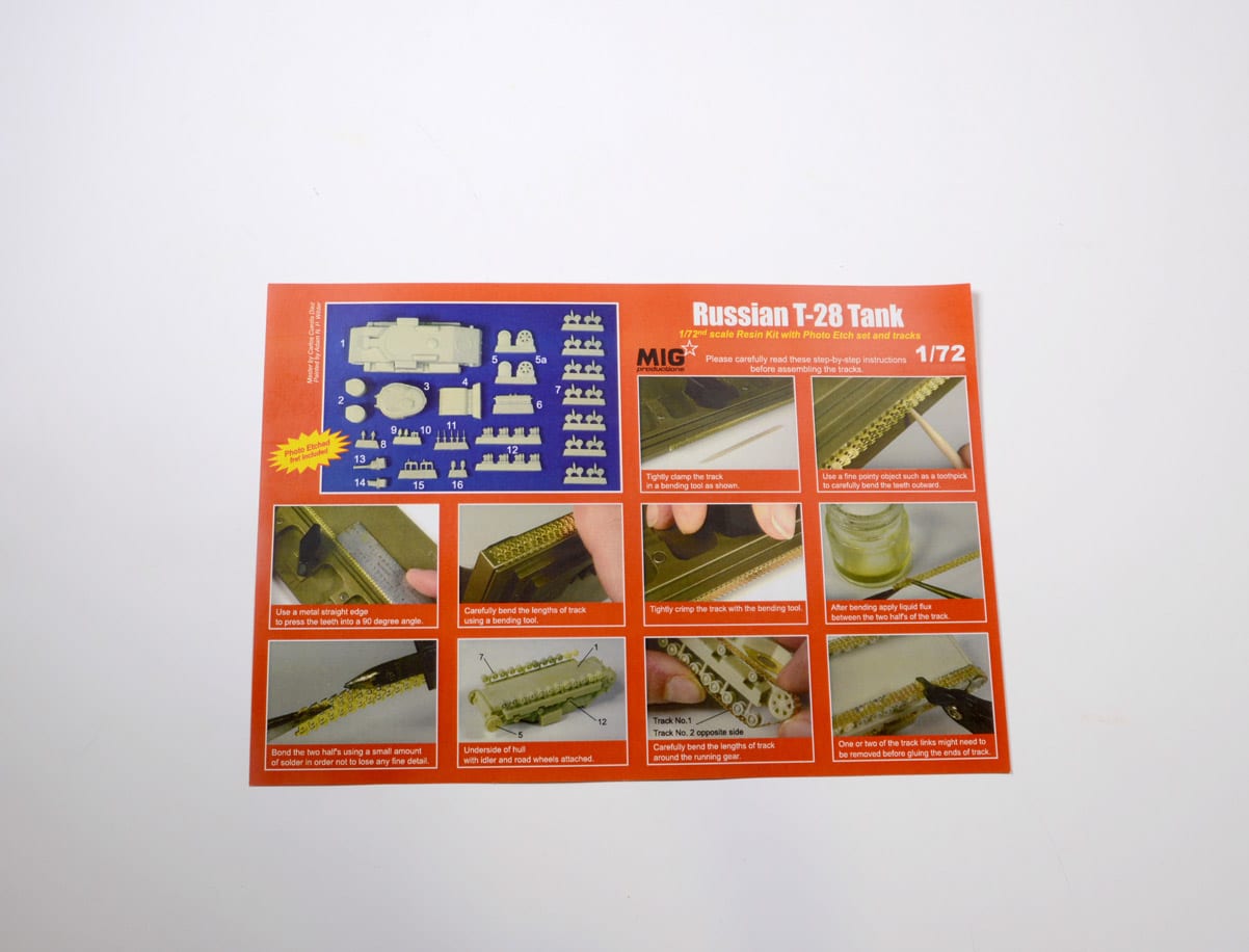MIG 1/72 Russian T-28 Tank | 8435568306158