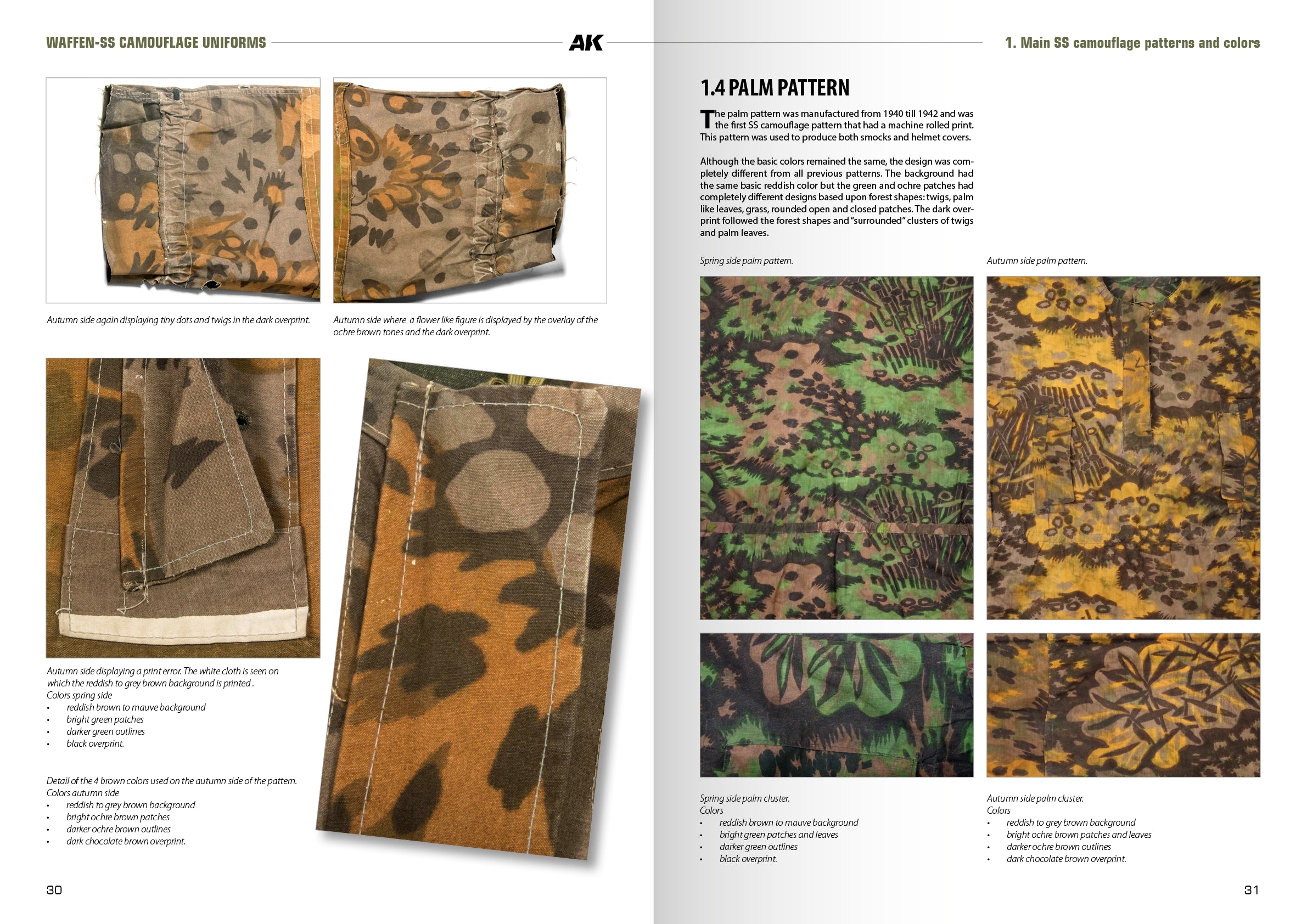 AK Interactive Waffen-ss Camouflage Uniforms (English) | 8435568337442