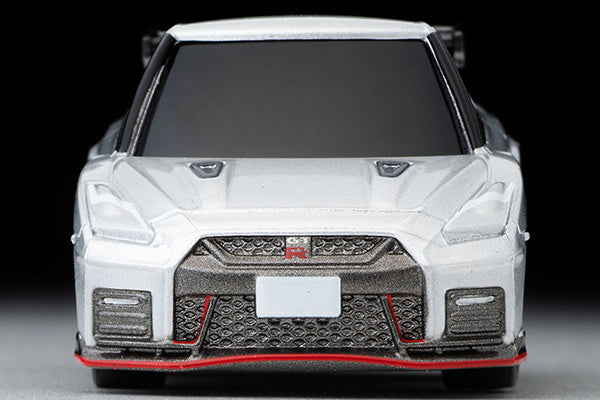 TomyTec Choro Q QS-05B Nissan Gt-R Nid7:D27Smo Nismo N Attack Package Silver | 4543736328506