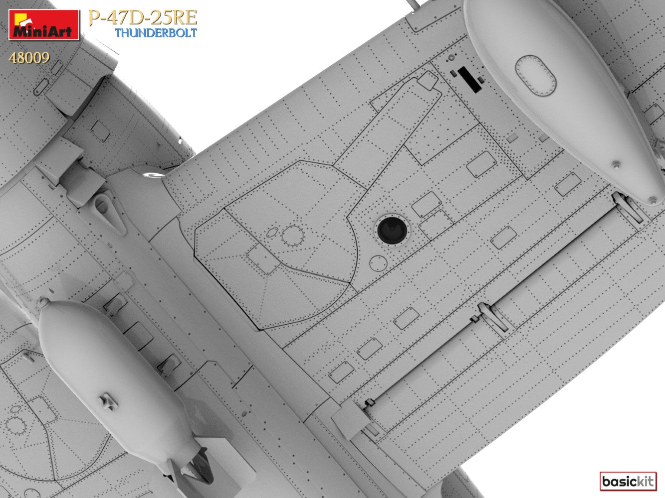 MiniArt 1/48 P-47D-25RE Thunderbolt (Basic Kit) | 5905090346869