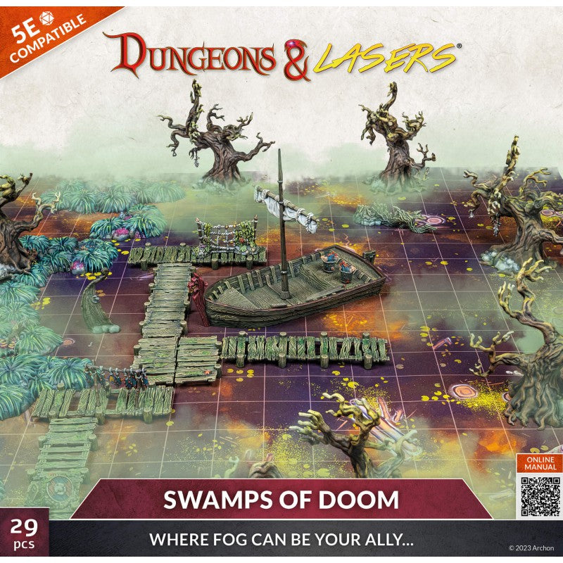 Archon Studio Dungeons and Lasers: Swamps of Doom (D&L Starter Sets) | 5901414674687