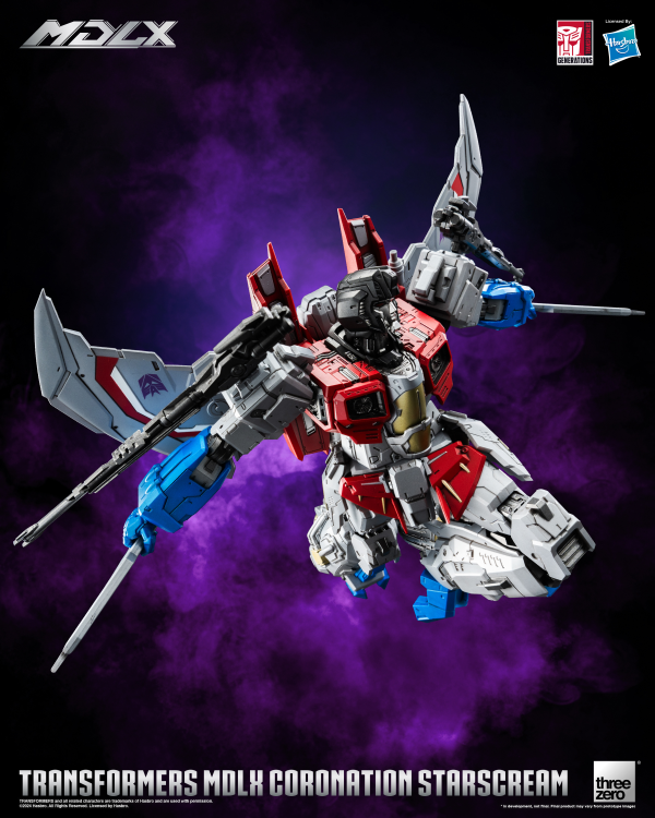 threezero Transformers - MDLX Coronation Starscream | 4895250815568