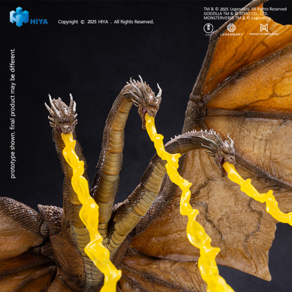 HIYA TOYS Exquisite Basic Series None Scale 10 Inch Godzilla King of the Monsters King Ghidorah 2.0 | 6957534205088