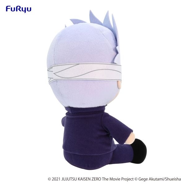 Jujutsu Kaisen 0: The Movie KYURUMARU Big Plush Toy-Satoru Gojo- | 4580736401716