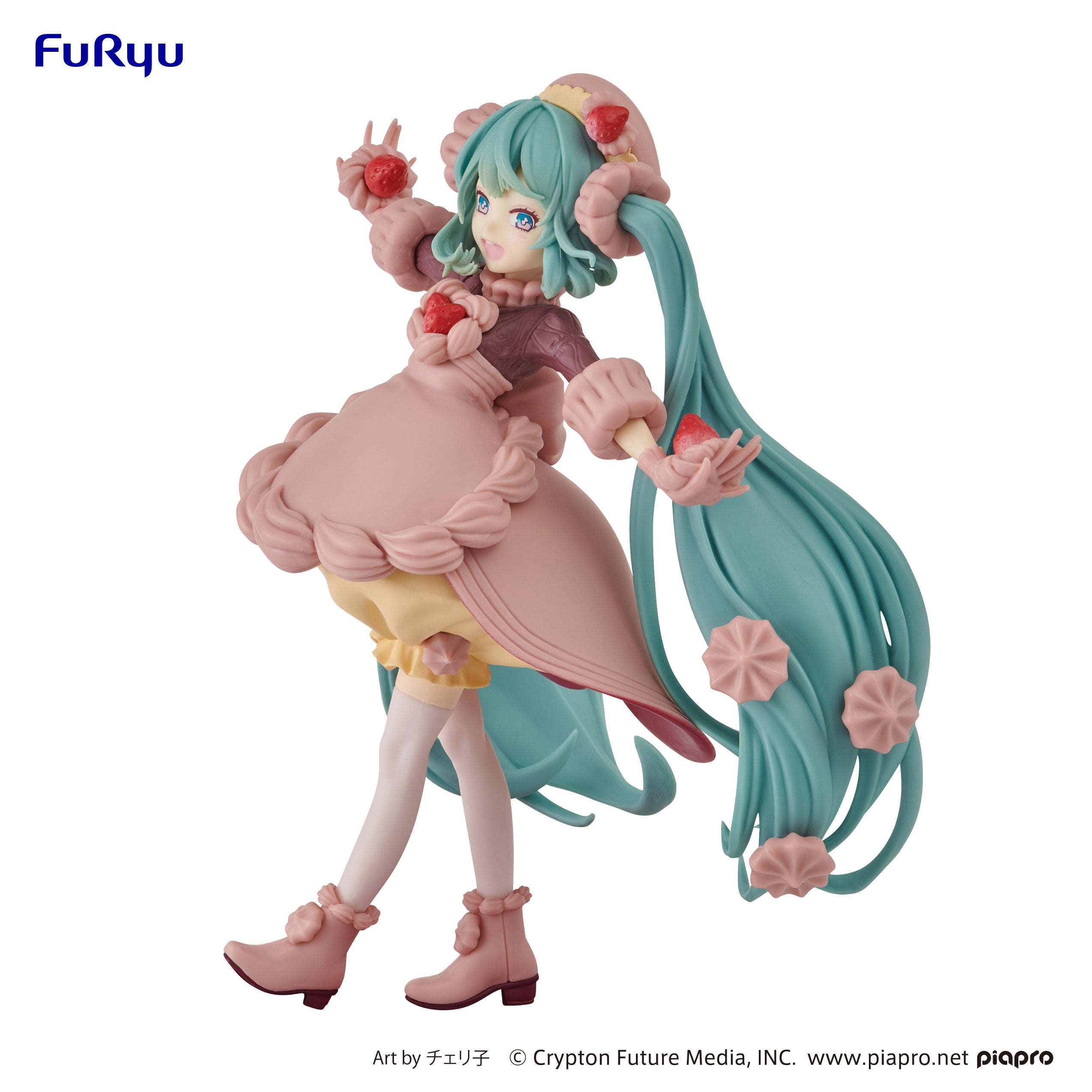 FURYU Corporation Hatsune Miku SweetSweets Series Figure -Strawberry Chocolate Short-(re-run) | 4582655073081