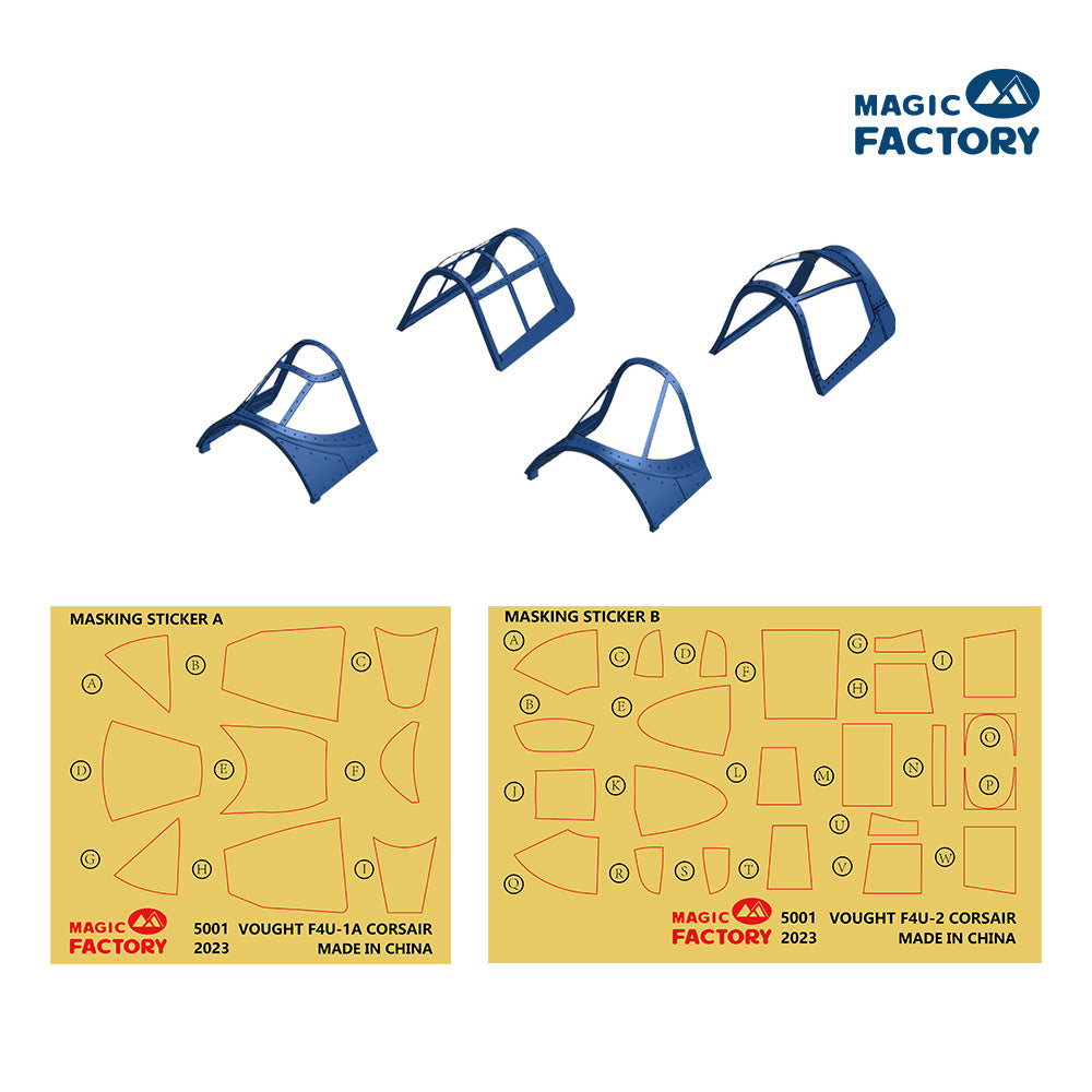 Magic Factory 1/48 F4U-1A/2 Corsair (Dual Combo, Limited Edition), Aircraft