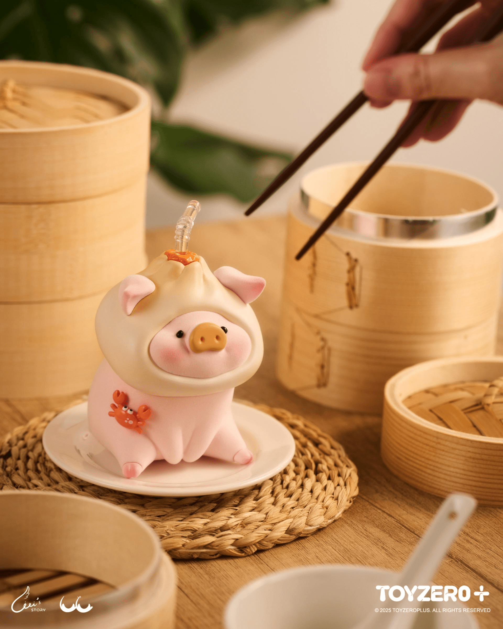 LuLu the Piggy - Crab Roe Bun XL | 6972607334502