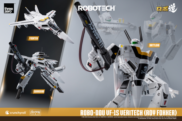 threezero ROBO-DOU ROBOTECH VF‐1S Veritech (Roy Fokker)(4895250812031)(4895250812031)
