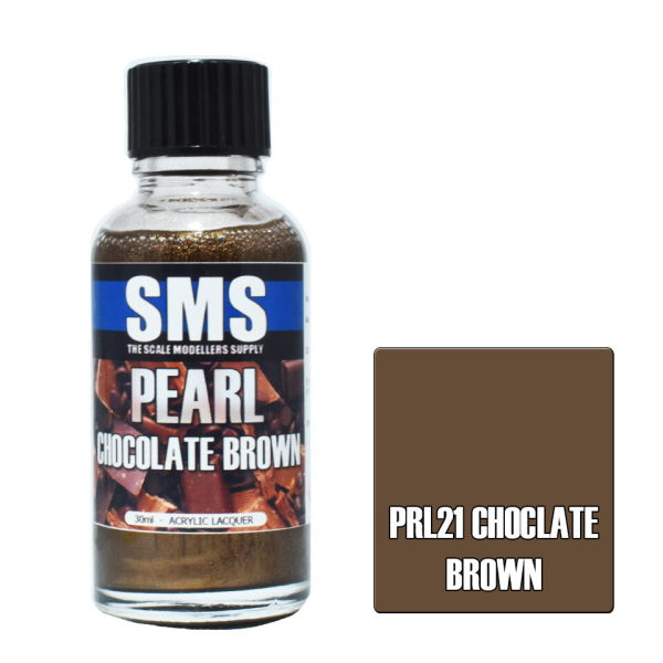 The Scale Modellers Supply (SMS) Pearl CHOCOLATE BROWN 30ml | 787099994105