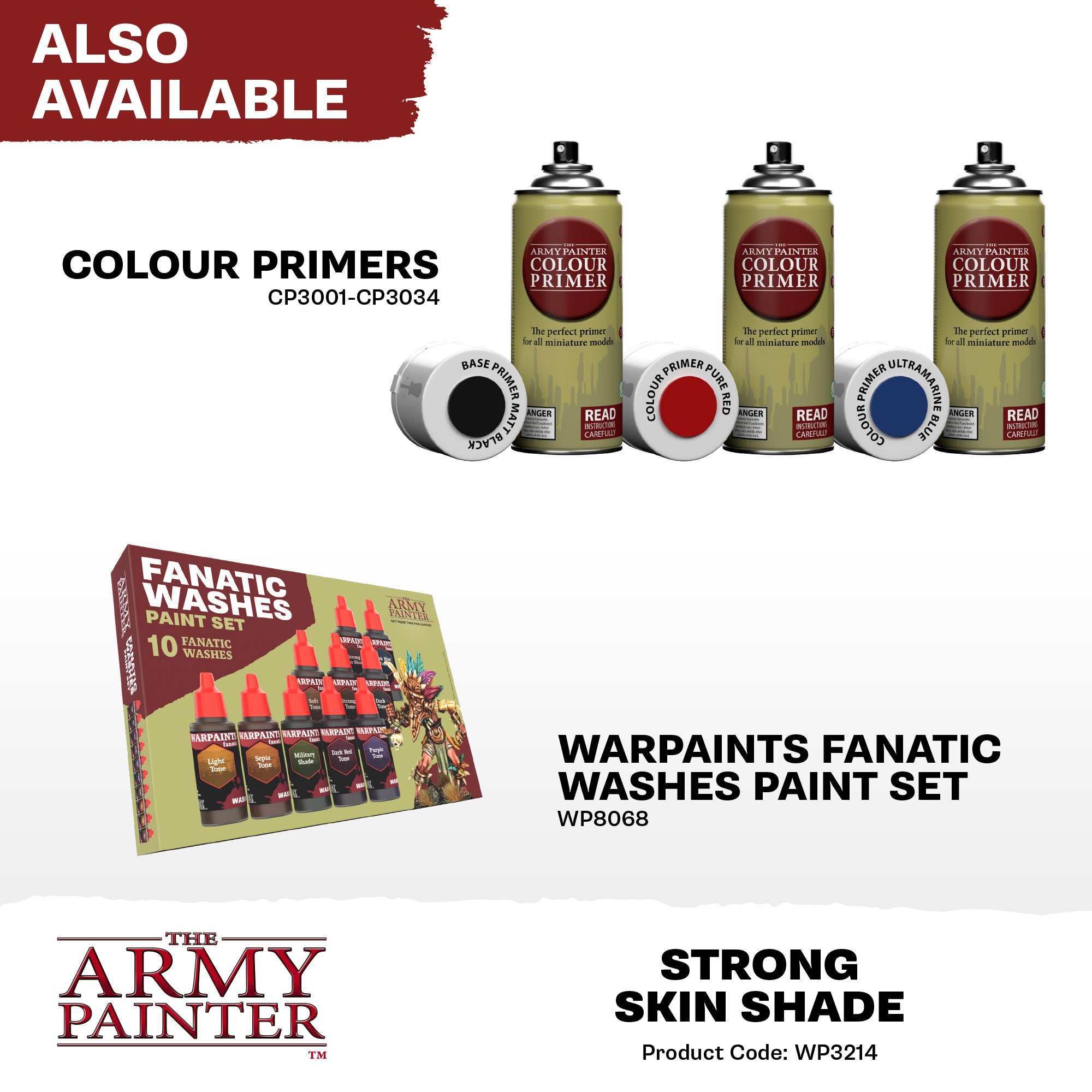 Army Painter Warpaints Fanatic Wash, Strong Skin Shade | 5713799321403