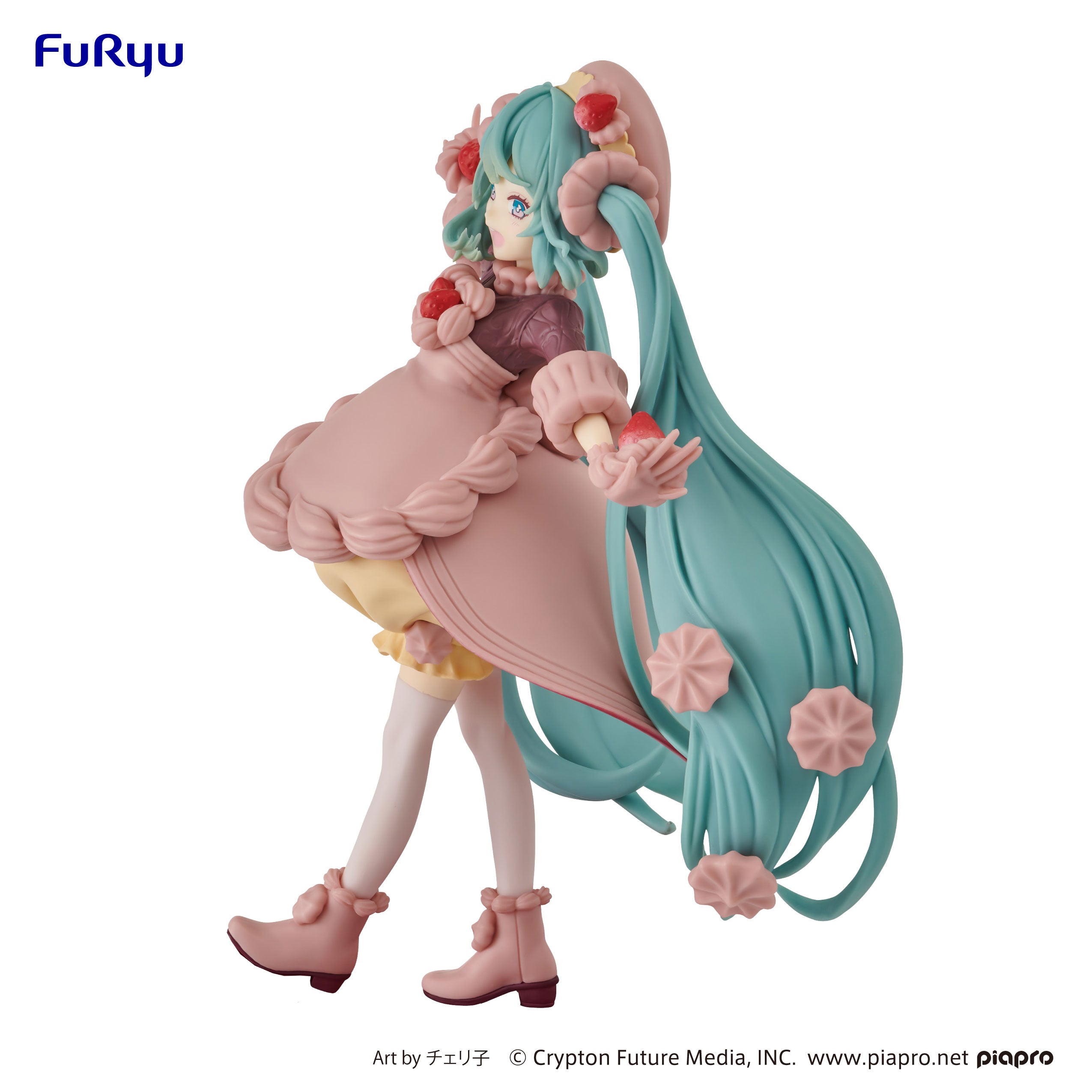 FURYU Corporation Hatsune Miku SweetSweets Series Figure -Strawberry Chocolate Short-(re-run) | 4582655073081
