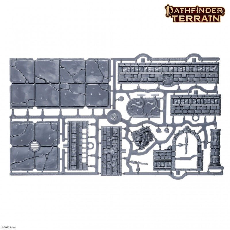 Archon Studio Dungeons and Lasers: Pathfinder Terrain: Abomination Vaults (D&L: Half-Height Walls) | 5901414672294