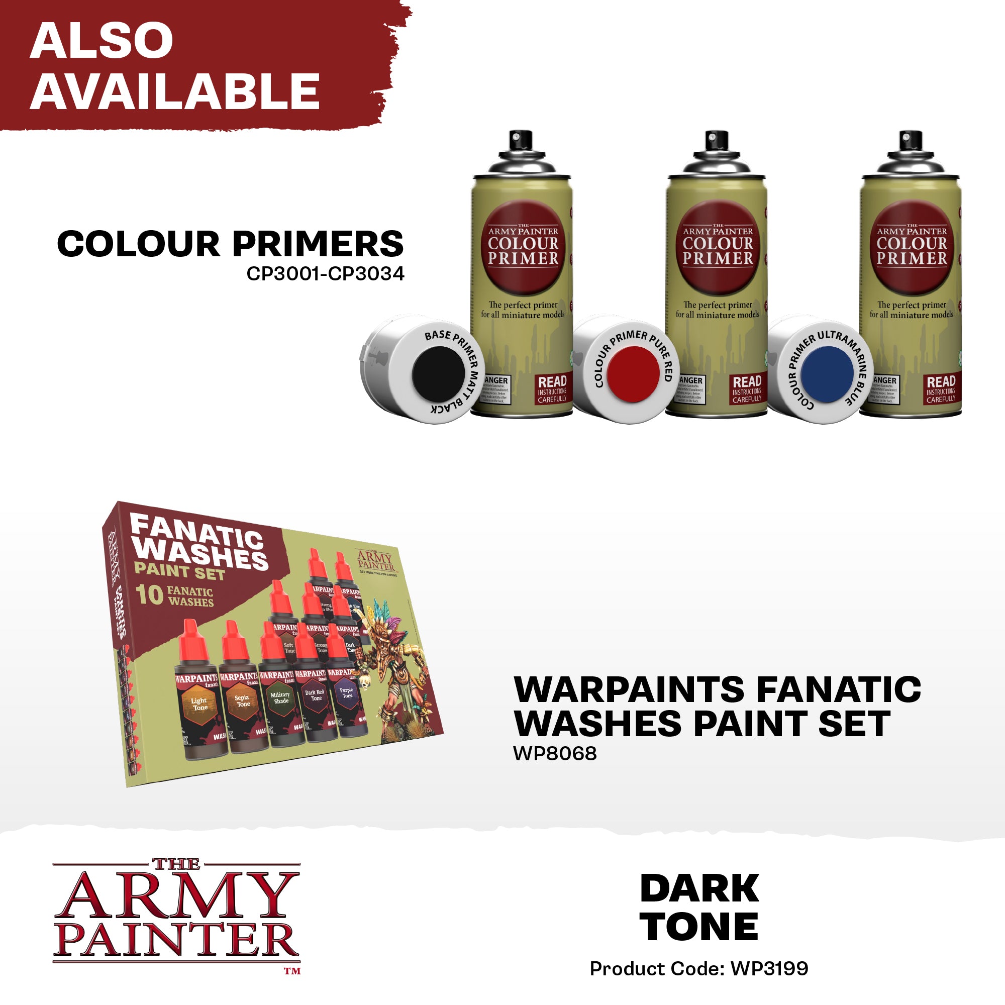 Army Painter Warpaints Fanatic Wash, Dark Tone | 5713799319905