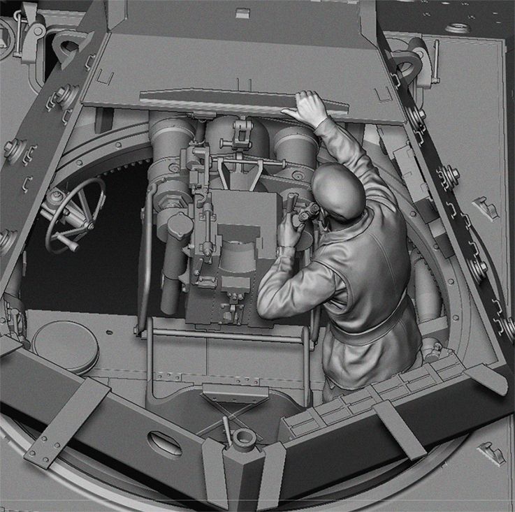 Andy's HHQ x Takom 1/16 British Achilles M10 IIc Tank Destroyer (with Full Body Figure) | 783495788249