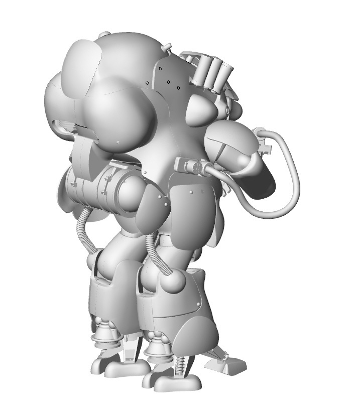 Hasegawa 1/20 Robot Battle V(Five) Maschinen Krieger Space Type MK44 Ausf.G Ghost Knight