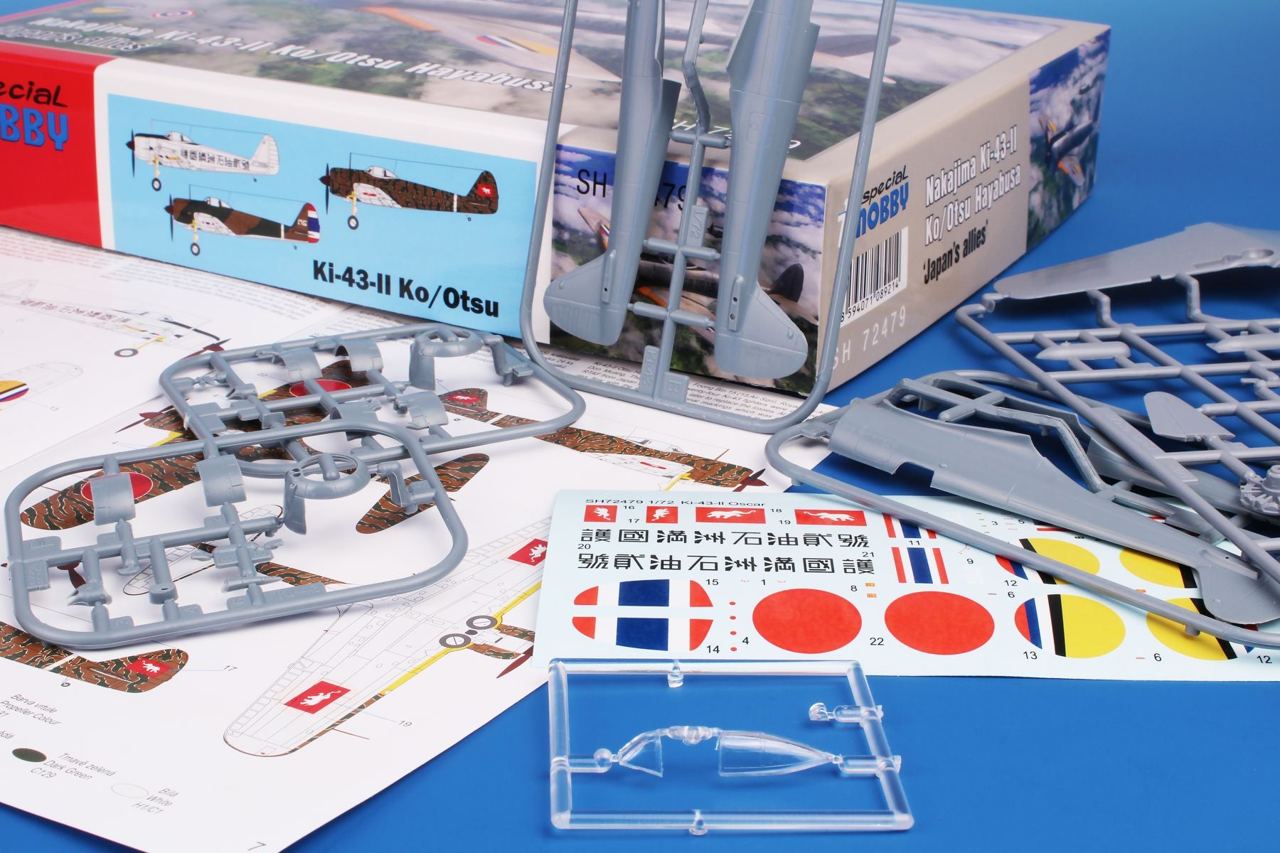 Special Hobby 1/72 Nakajima Ki-43-II Ko/Otsu Hayabusa ‘Japan's allies’