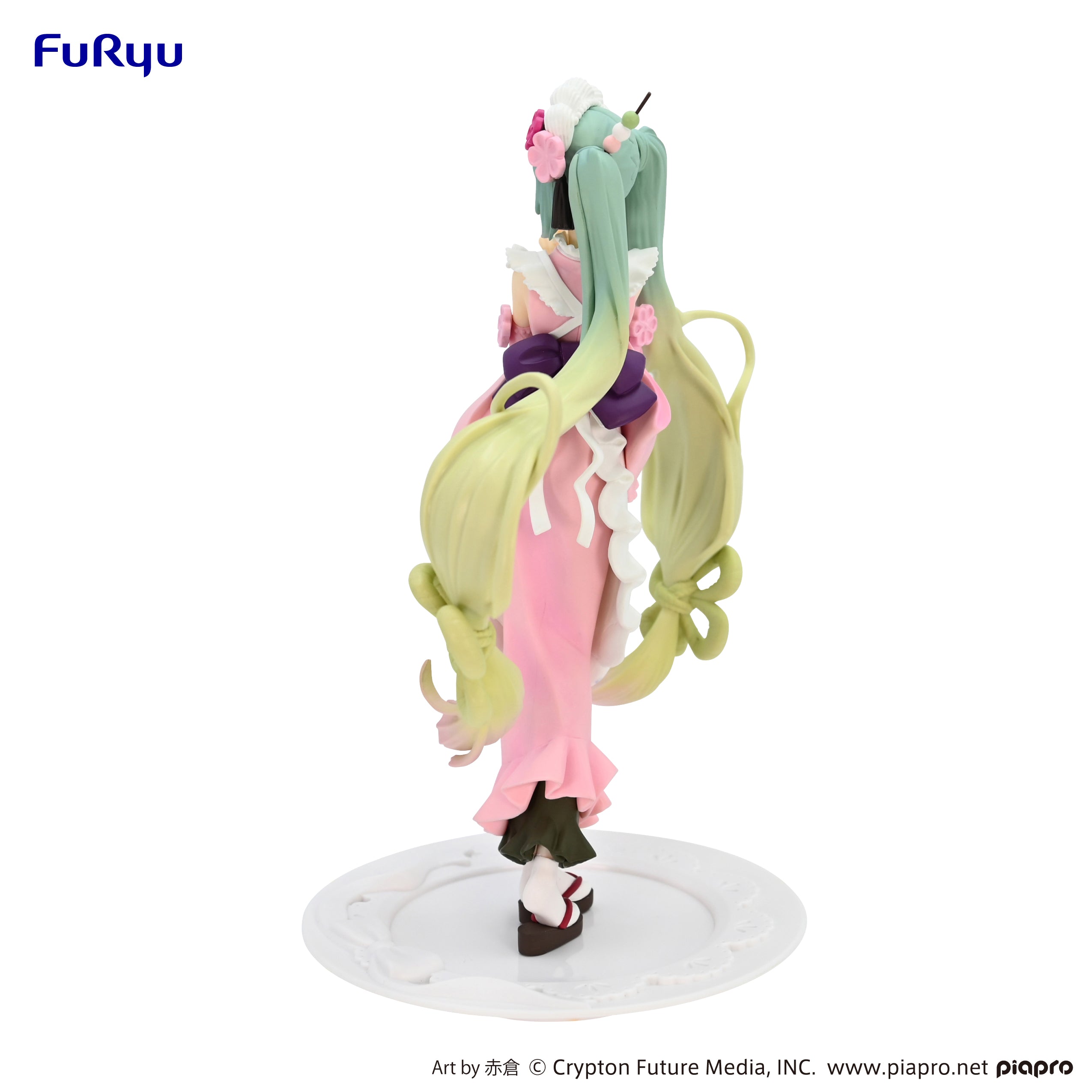 FURYU Corporation Hatsune Miku Exceed Creative Figure -Matcha Green Tea Parfait Cherry Blossom ver.- | 4582655073234