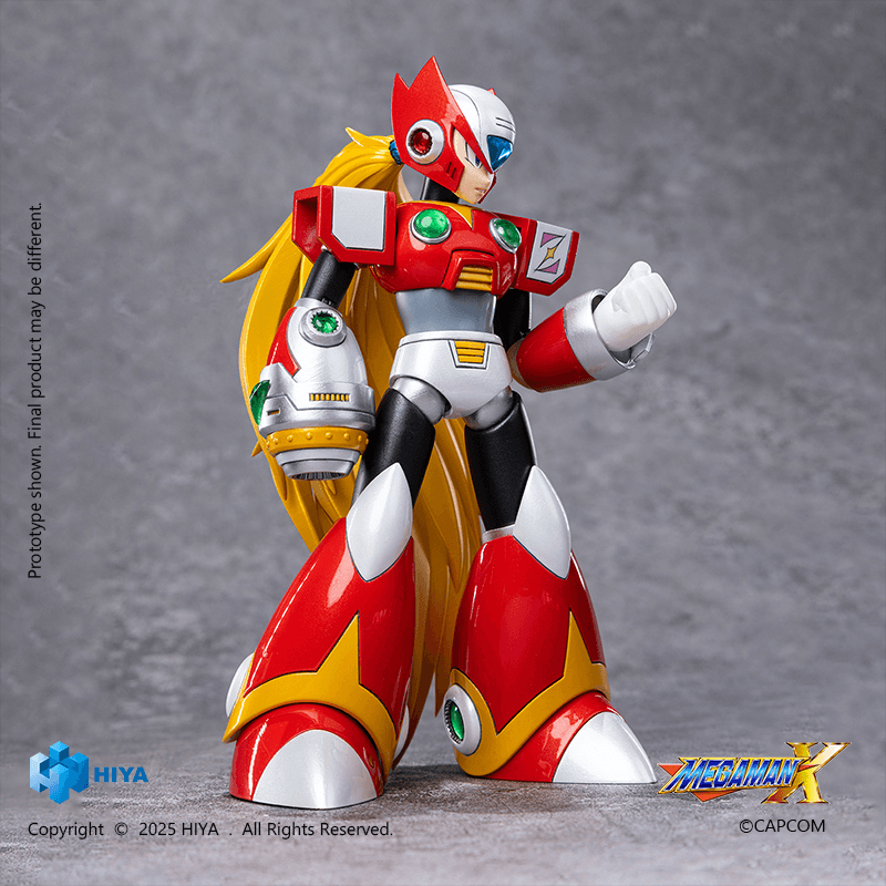 HIYA Exquisite Basic Series None Scale 5.7 Inch Mega Man X series Zero Action Figure | 6957534205255