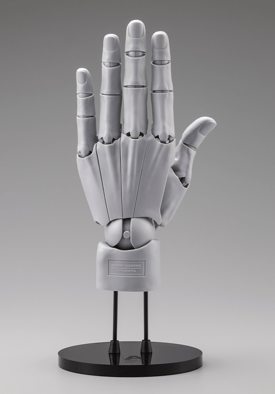 KOTOBUKIYA ARTIST SUPPORT ITEM HAND MODEL MEN’S/L -GRAY- | 4934054067282