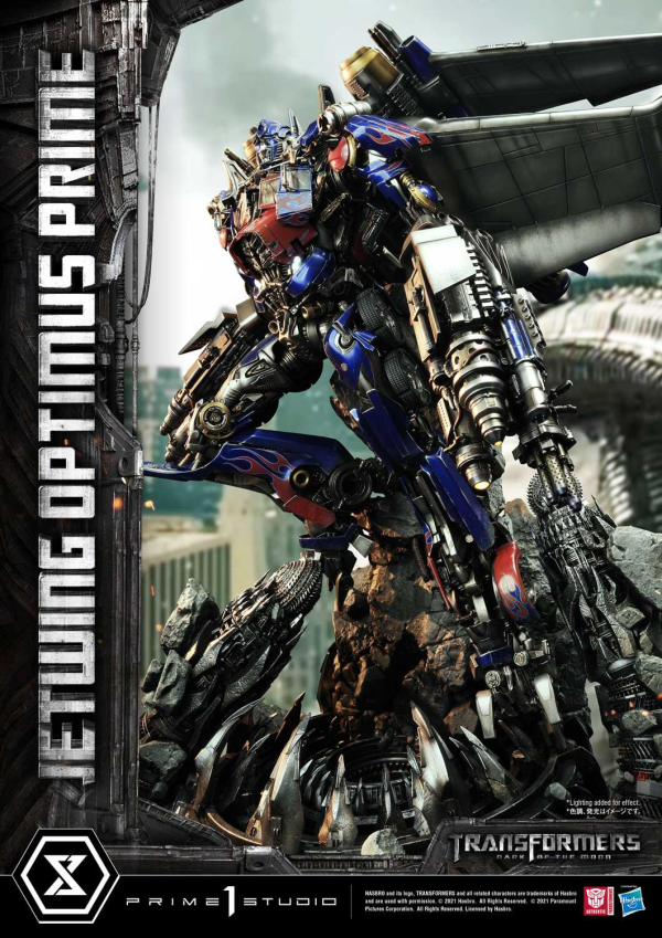 Prime 1 Studio Museum Masterline Transformers: Dark of the Moon (Film) Jetwing Optimus Prime Bonus Version | 4580708033921