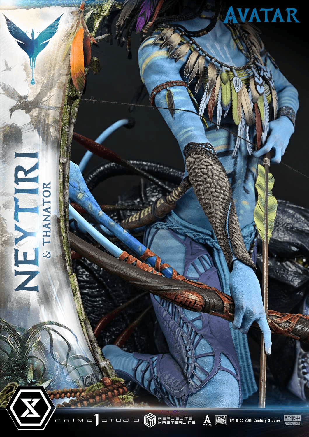 Real Elite Masterline Avatar (Film) Neytiri & Thanator Avatar Legacy Collection | 4582647123282
