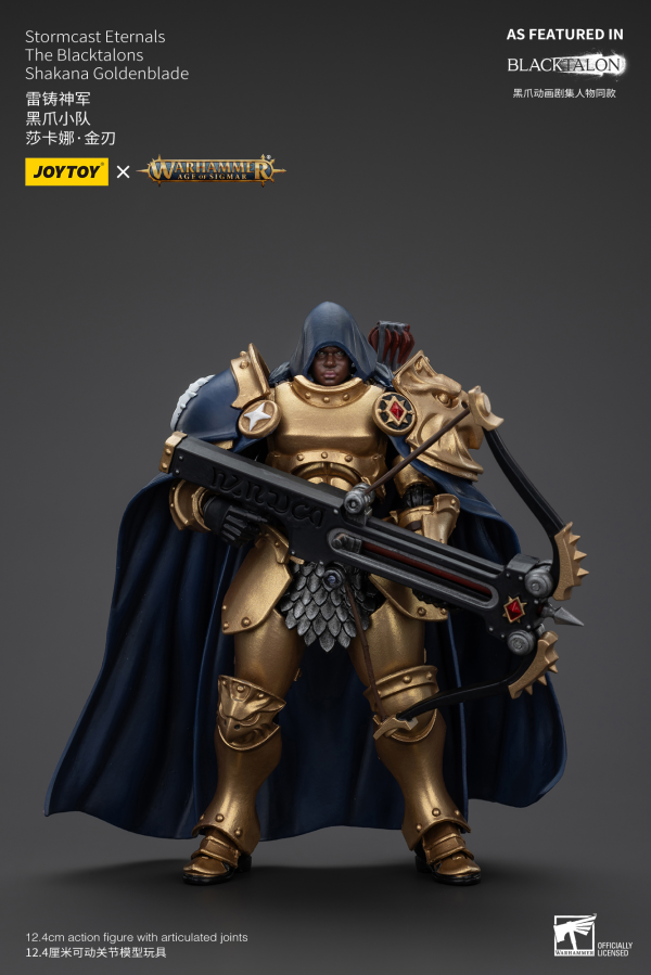 JOYTOY Stormcast Eternals The Blacktalons Shakana Goldenblade | 6927054400911