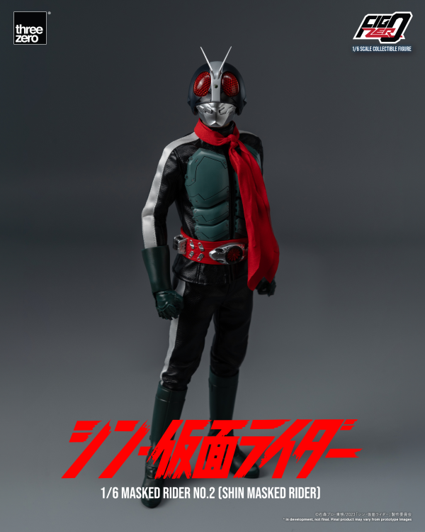 Three Zero FigZero 1/6 Masked Rider No.2 (SHIN MASKED RIDER) | 4895250807969