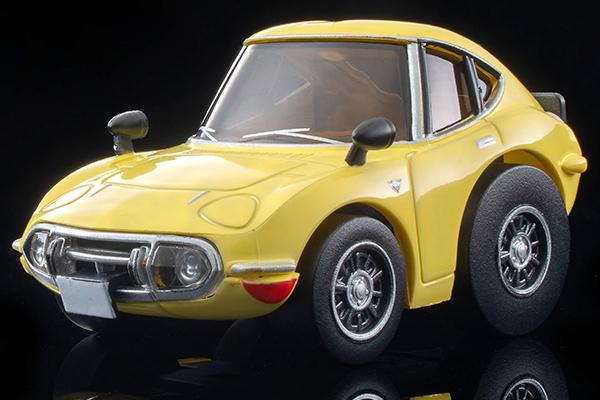 TomyTec Choro Q zero Z76b Toyota 2000GT Yellow | 4543736316671