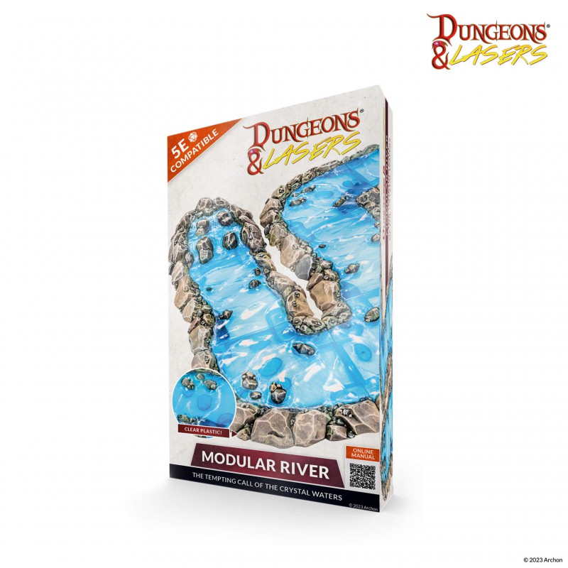 Archon Studio Dungeons and Lasers: Modular River (D&L: Expansion Sets) | 5901414674168