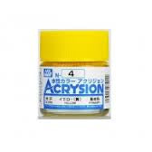 Mr Hobby Acrysion N4 - Yellow (Gloss/Primary)(4973028922998)