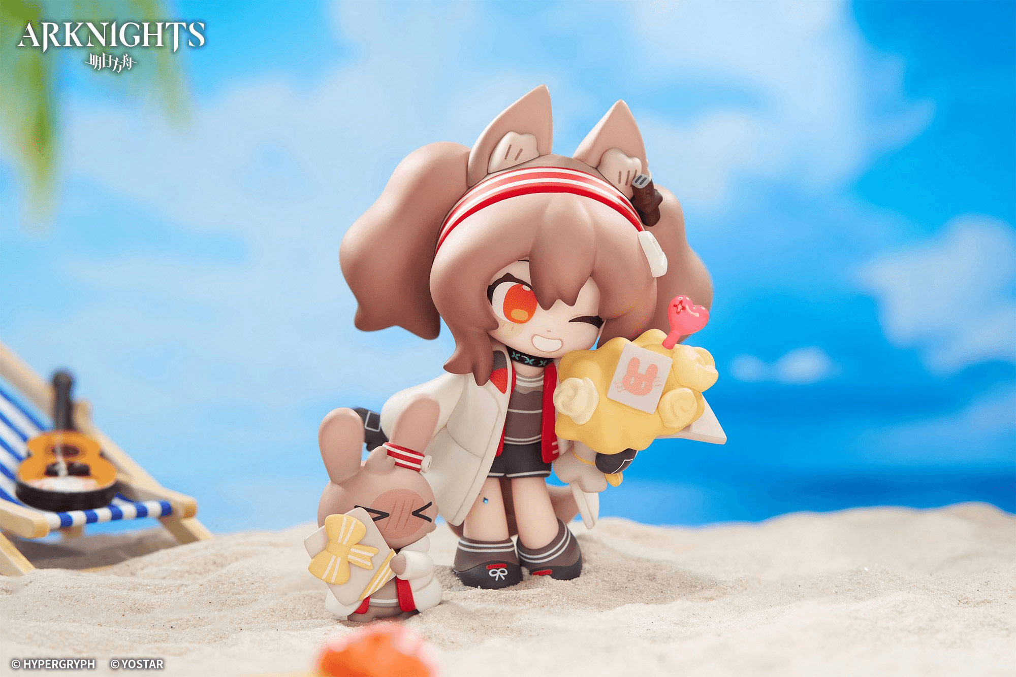 ARKNIGHTS “Cuties" Series Angelina Painted Figure