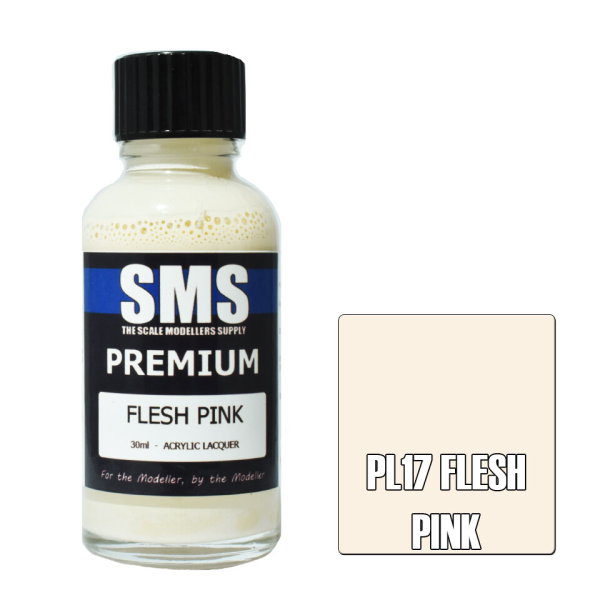 The Scale Modellers Supply (SMS) Premium FLESH PINK 30ml(707959820986)(707959820986)