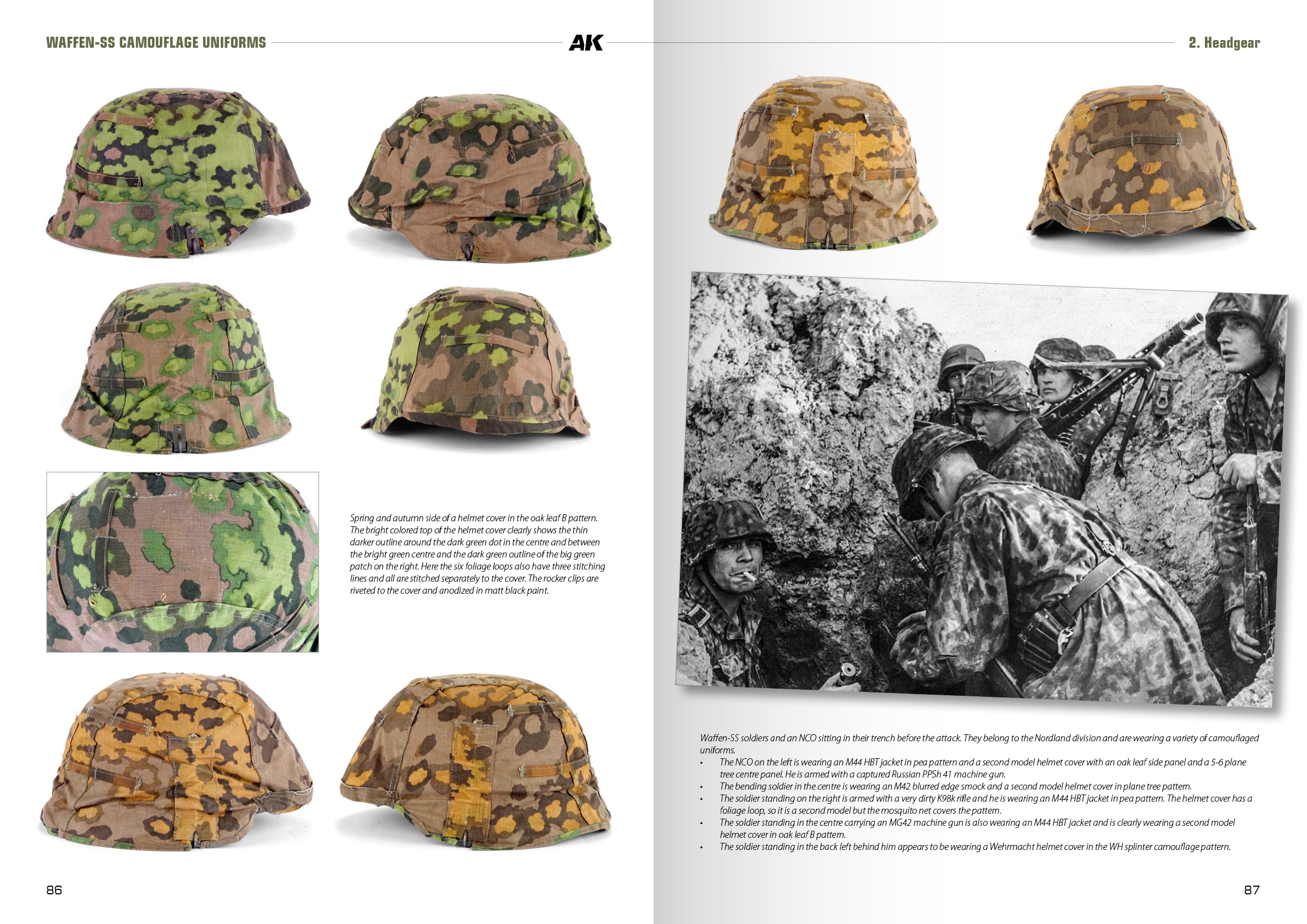 AK Interactive Waffen-ss Camouflage Uniforms (English) | 8435568337442