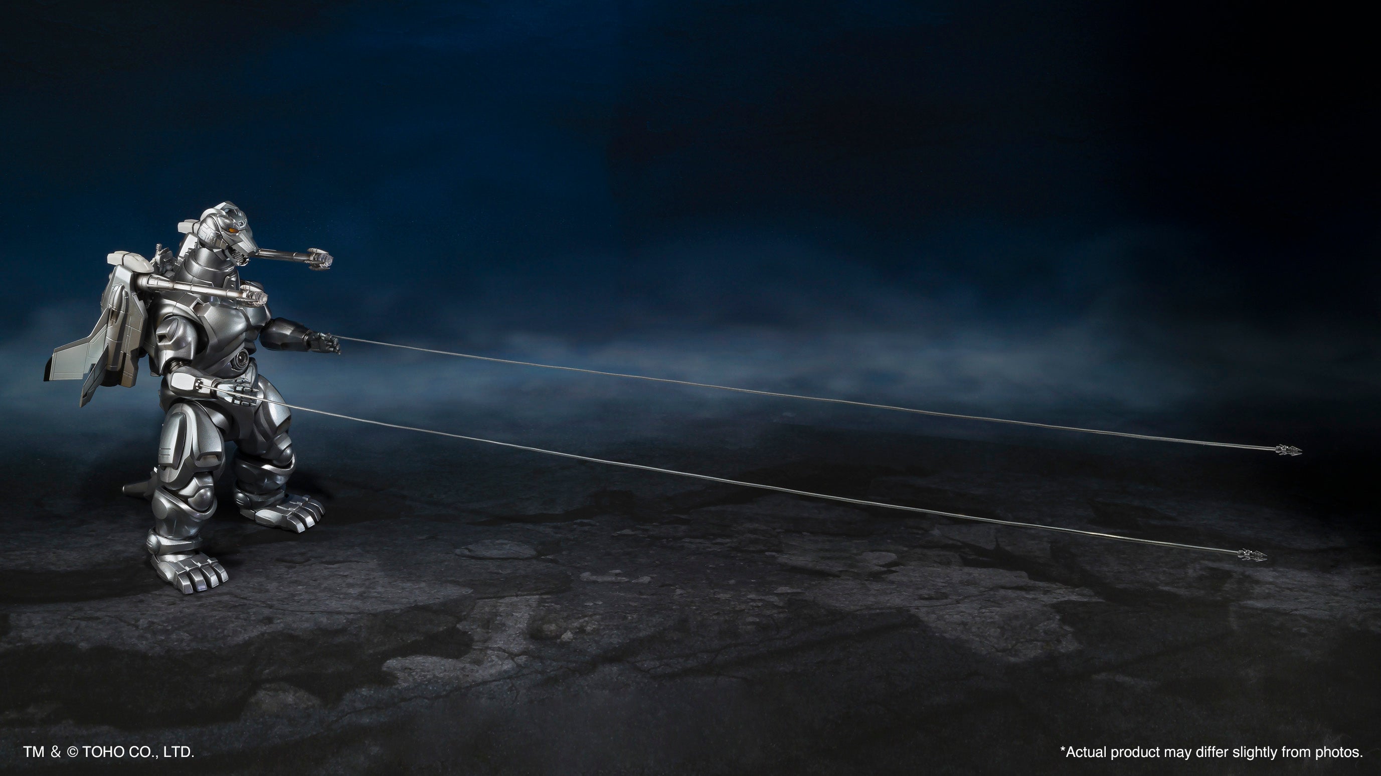 BANDAI Tamashii Mechagodzilla & Garuda & Fire Rodan Makuhari Decisive Battle Ver. "Godzilla vs. Mechagodzilla", Bandai Spirits S.H.MonsterArts | 4573102657602