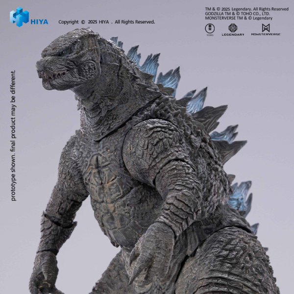 HIYA TOYS Exquisite Basic Series None Scale 7 Inch Godzilla 2014 Godzilla Translucent Ver. | 6957534204111