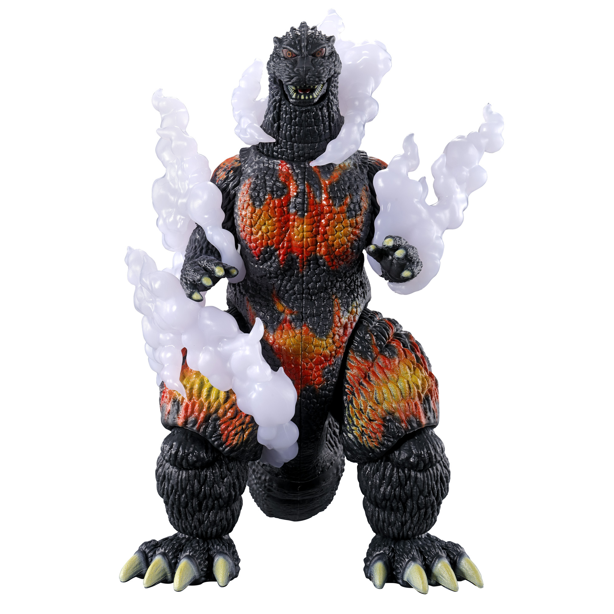 6"Godzilla Action Figure Set Series Burning Godzilla | 045557923457