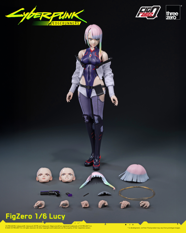 threezero Cyberpunk: Edgerunners FigZero 1/6 Lucy | 4895250818231
