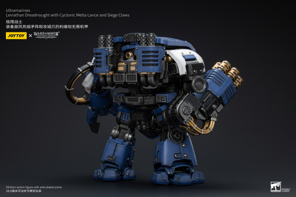 Joy Toy Ultramarines Leviathan Dreadnought with Cyclonic Melta Lance And Siege Claws(6973130378643)(6973130378643)
