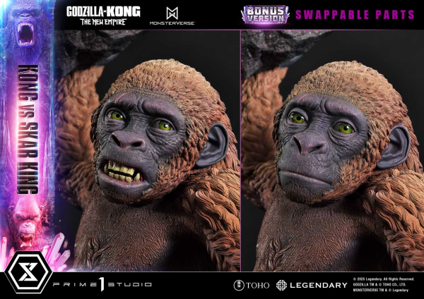 Prime 1 Studio Ultimate Diorama Masterline Godzilla x Kong: The New Empire (Film) Kong vs Skar King Bonus Version | 4582647121707