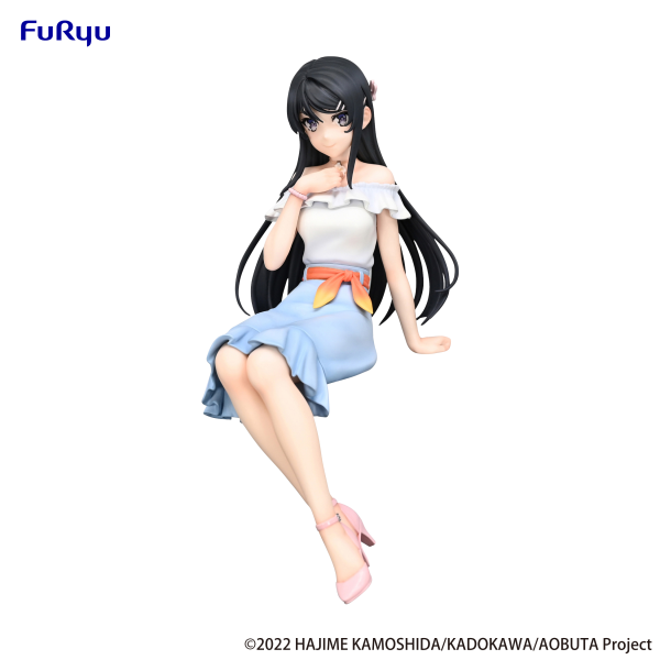 Rascal Does Not Dream Series Noodle Stopper Figure -Mai Sakurajima Summer Outfit ver.- | 4582655075542
