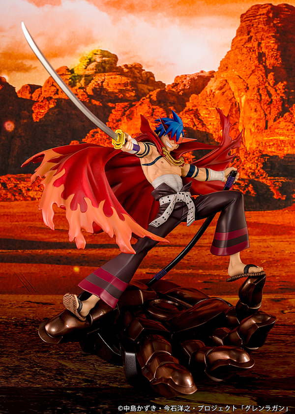 PROOF Tengen Toppa Gurren Lagann Scale Figure Kamina & Gurren(4582666823026)