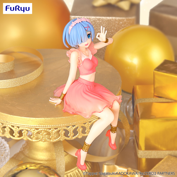 Re:ZERO -Starting Life in Another World- Noodle Stopper Figure -Rem Twinkle Party Another Color ver.- | 4582782364205