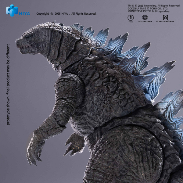 HIYA TOYS Exquisite Basic Series None Scale 7 Inch Godzilla 2014 Godzilla Translucent Ver. | 6957534204111