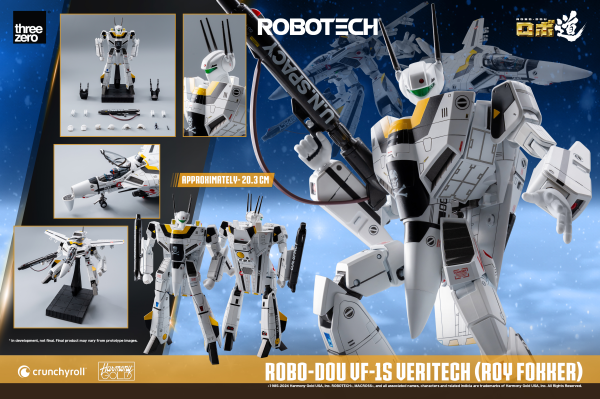 threezero ROBO-DOU ROBOTECH VF‐1S Veritech (Roy Fokker)(4895250812031)(4895250812031)