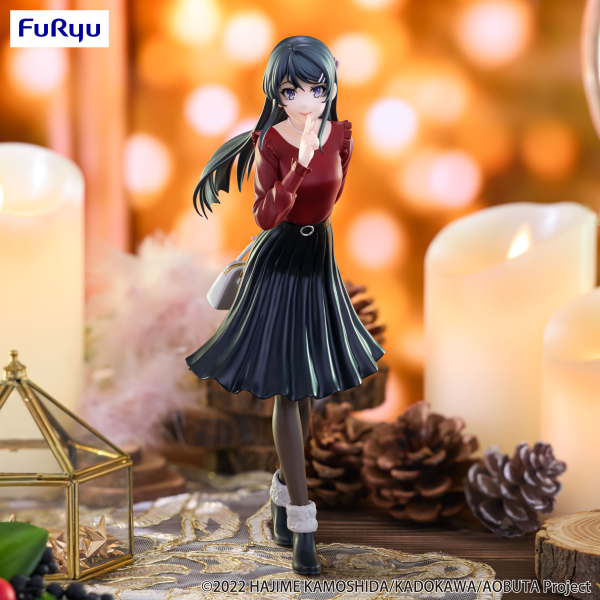 FuRyu Rascal Does Not Dream Series Trio-Try-iT Figure -Mai Sakurajima Winter Outfit ver.- | 4582782366230
